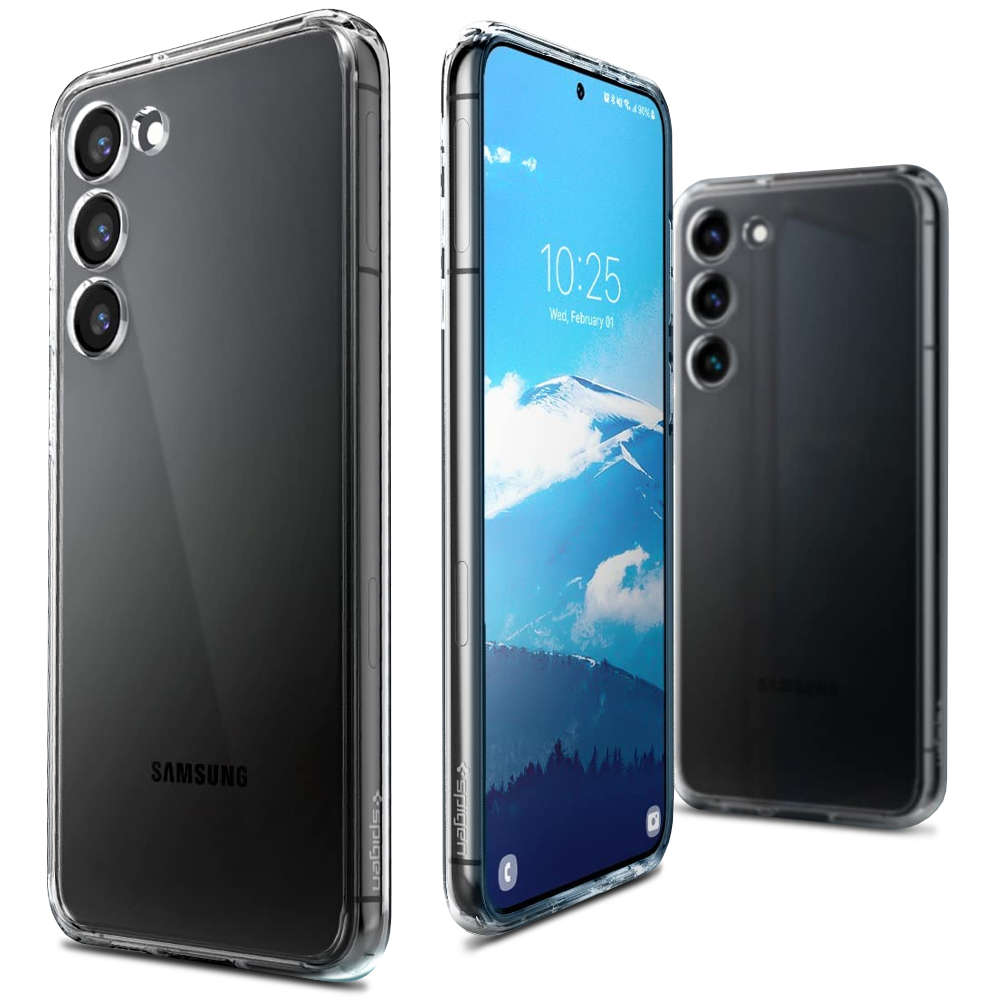 Etui ochronne na telefon Spigen Ultra Hybrid Case obudowa do Samsung Galaxy  S23 Crystal Clear 