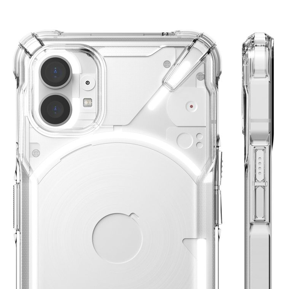 Etui pancerne obudowa Ringke Fusion X case do Nothing Phone 1 Clear