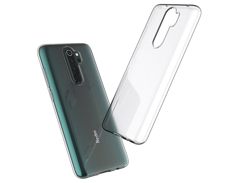 Etui silikonowe przezroczyste do Xiaomi Redmi Note 8 Pro