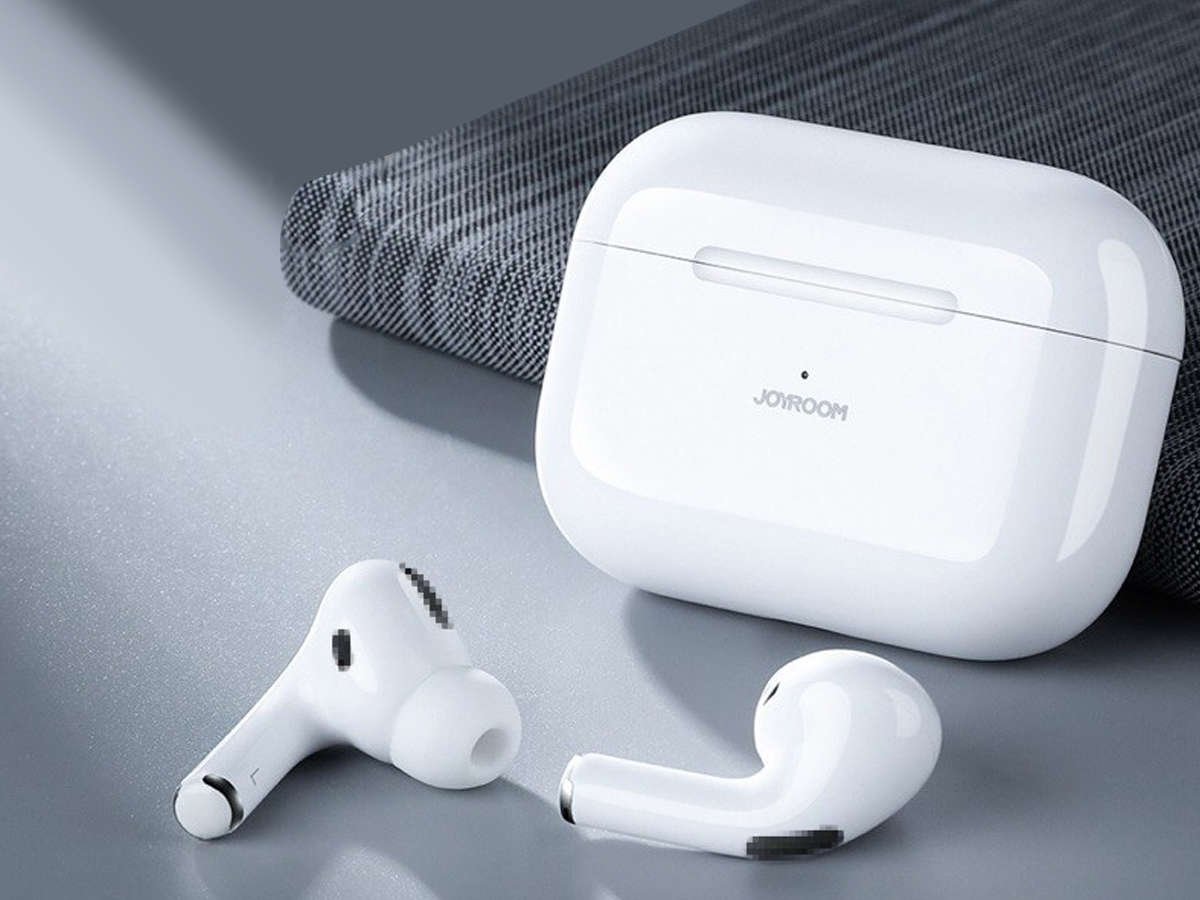 Słuchawki JOYROOM JR-T03S Pro ANC TWS Bluetooth 5.0 ze stacją White ...