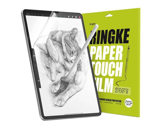 2x Folia ochronna Ringke Paper Touch Film Soft do iPad Pro 12.9 2018/2020/2021
