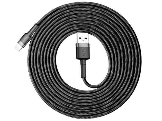 Baseus Cafule Kabel USB Lightning do iPhone iPad iPod 2A 3m Czarny