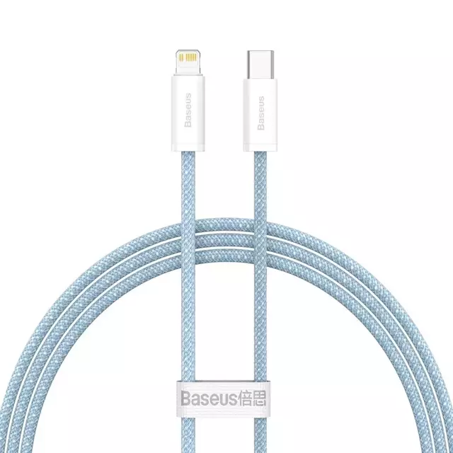 Baseus Dynamic kabel USB Typ C - Lightning Power Delivery 20W 1m  niebieski (CALD000003)