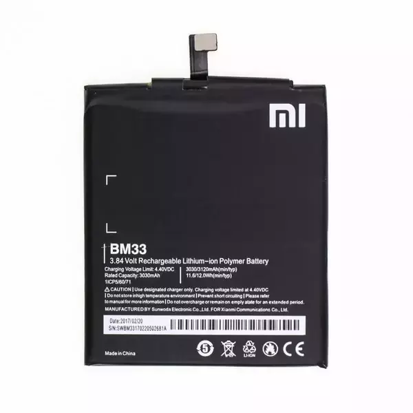 Bateria Xiaomi BM33 do Mi4i bulk 3030mAh