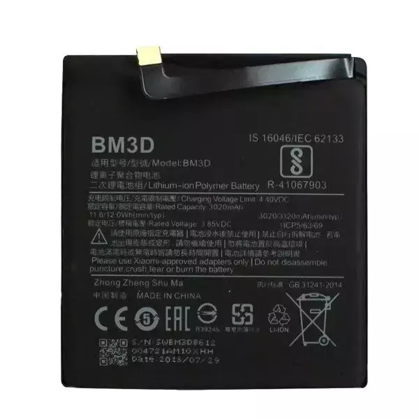 Bateria Xiaomi BM3D do Mi8 SE bulk 3020mAh