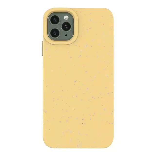 Eco Case etui do iPhone 11 Pro silikonowy pokrowiec obudowa do telefonu żółty