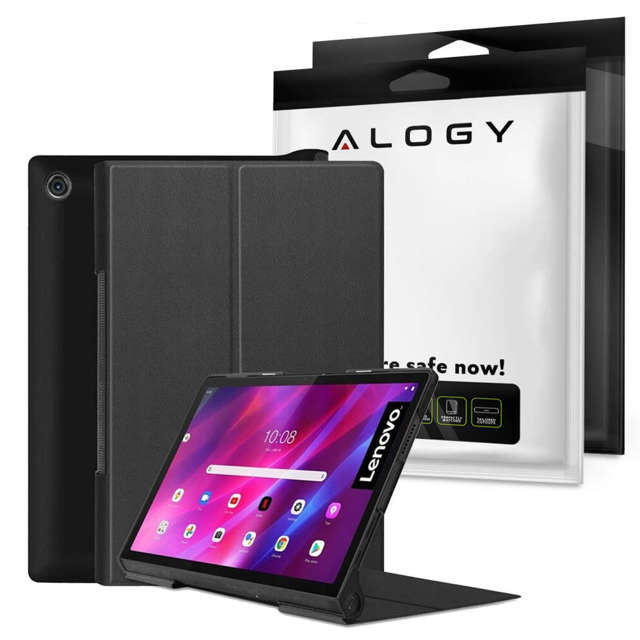 Etui Alogy Book Cover Case do Lenovo Yoga Tab 11 YT-J706X J706 F/L Czarny