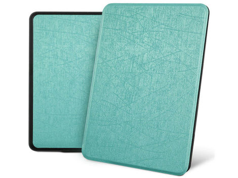 Etui Alogy Leather Smart Case do Kindle Paperwhite 4 niebieskie z połyskiem