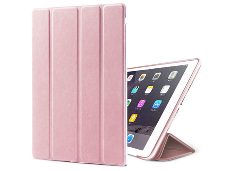 Etui Alogy Smart Case Apple iPad 2 3 4 silikon Różowe + FOLIA