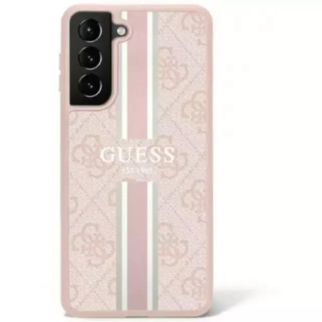 Etui Guess GUHCS23SP4RPSP do Samsung Galaxy S23 S911 różowy/pink hardcase 4G Printed Stripe