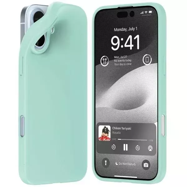 Etui Mercury Soft do iPhone 16 Plus 6.7" Miętowy