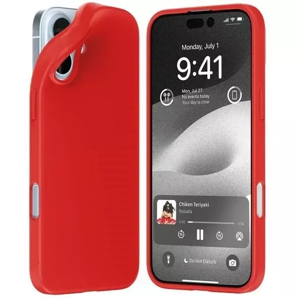 Etui Mercury Soft iPhone 16 Plus 6.7" Czerwony