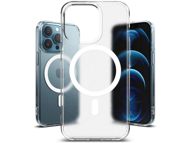 Etui Ringke Fusion Magnetic do MagSafe do Apple iPhone 13 Pro Matte Clear