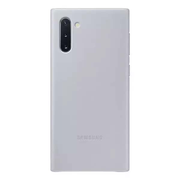 Etui Samsung EF-VN970LJ do Samsung Galaxy Note 10 N970 szary/grey Leather Cover