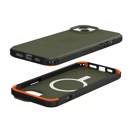 Etui UAG Civilian Magsafe - obudowa ochronna do iPhone 15 Plus (olive)