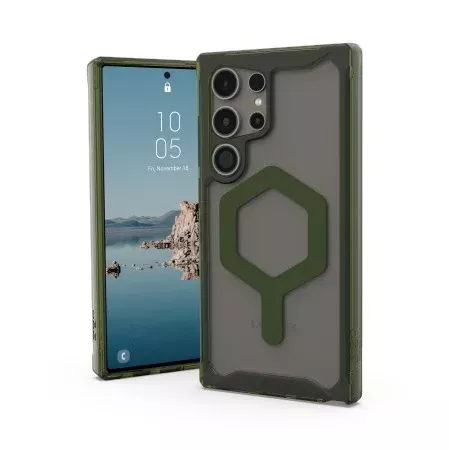 Etui UAG Plyo Pro Magnet - obudowa ochronna do Samsung Galaxy S24 Ultra 5G z wbudowanym modułem magnetycznym (ice-olive)