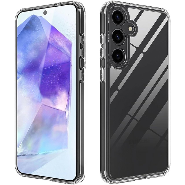 Etui do Samsung Galaxy A35 5G obudowa plecki futerał Hybrid Clear Case Alogy Przezroczyste