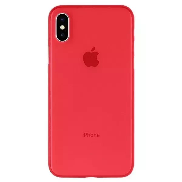 Etui na telefon Mercury Ultra Skin do iPhone Xs Max czerwony/red