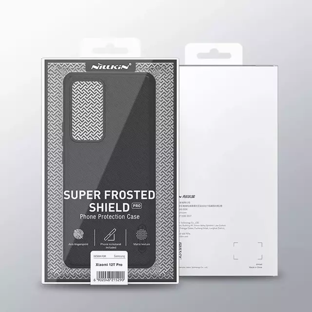 Etui na telefon Nillkin Frosted Shield Pro do Xiaomi 12T Pro Black
