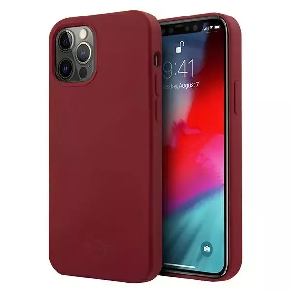 Etui na telefon Silicone Tone On Tone hardcase do iPhone 12/12 Pro czerwony/red hard case Silicone Tone On Tone