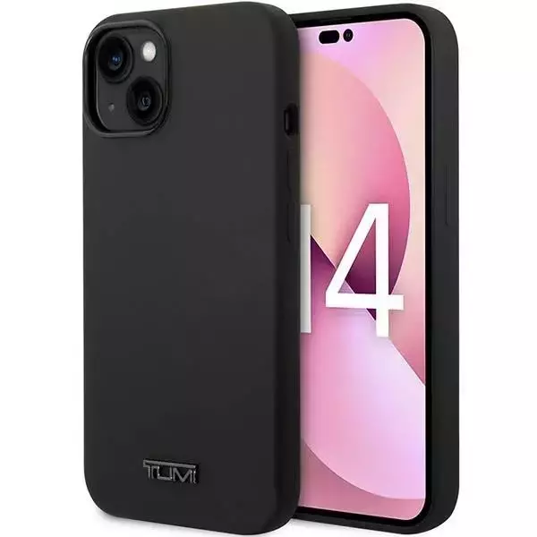 Etui na telefon Tumi Liquid Silicone hardcase do iPhone 14 Plus czarny/black