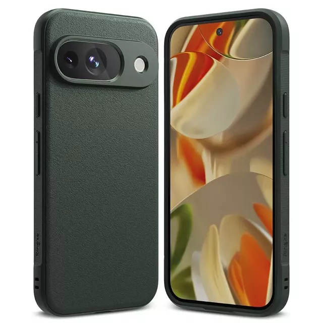 Etui ochronne plecki Ringke Onyx do Google Pixel 9 Dark Green