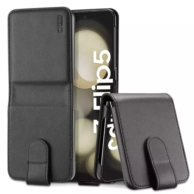 Etui portfel Wallet do Samsung Galaxy Z Flip 5 Black