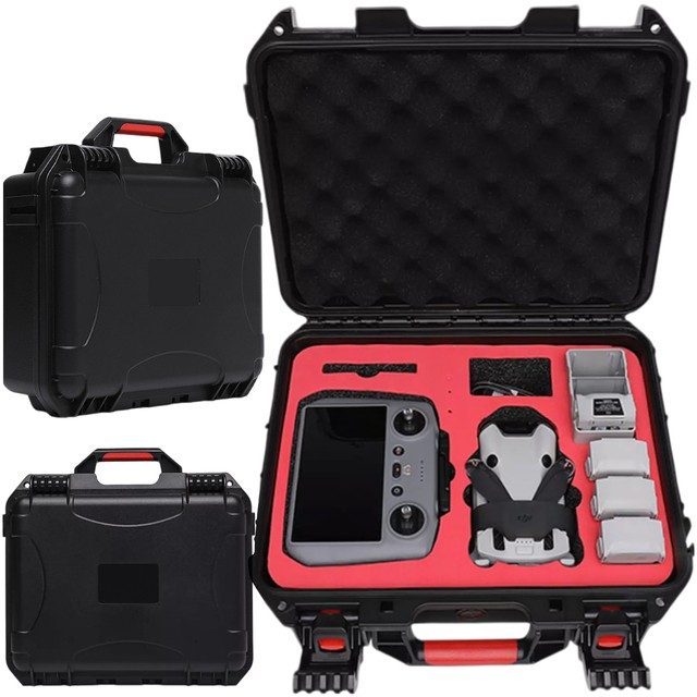 Etui walizka do DJI Mini 4 Pro, Mini 3 Pro, Mini 3 pokrowiec futerał na drona kontroler Alogy Hard Case Czarny