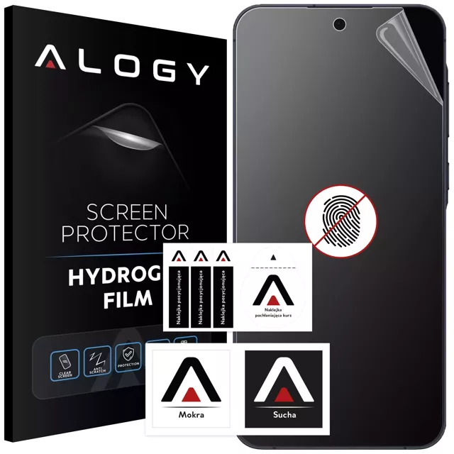 Folia "MATOWA" do Samsung Galaxy A55 5G Hydrożelowa Alogy HydroSkin Matte Pro™ na ekran do etui "BEZ ODCISKU PALCÓW"