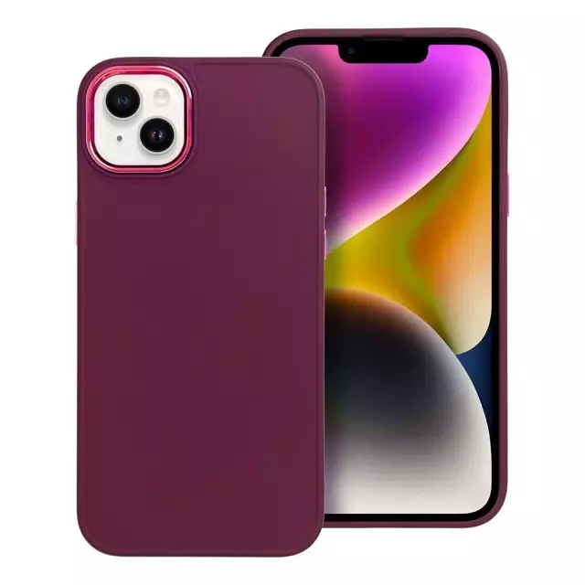 Futerał FRAME do IPHONE 14 Plus fioletowy