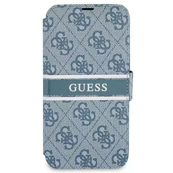 Guess GUBKP13S4GDBL iPhone 13 mini 5,4" niebieski/blue book 4G Stripe