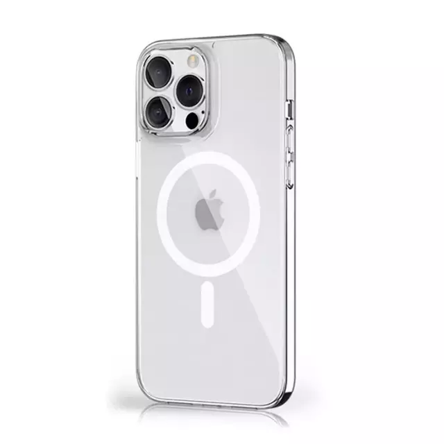 Kingxbar PQY Gradient Series magnetyczne etui do iPhone 13 obudowa pokrowiec przezroczysty (kompatybilne z MagSafe)