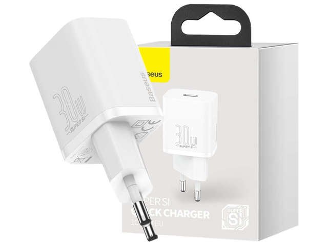 Ładowarka sieciowa Baseus Super Si Quick Charger USB-C PD 30W White