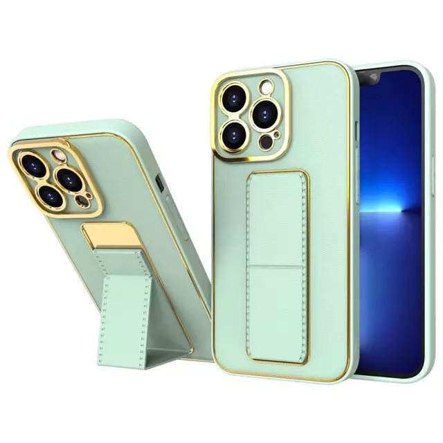 New Kickstand Case etui do Samsung Galaxy A13 5G z podstawką zielony