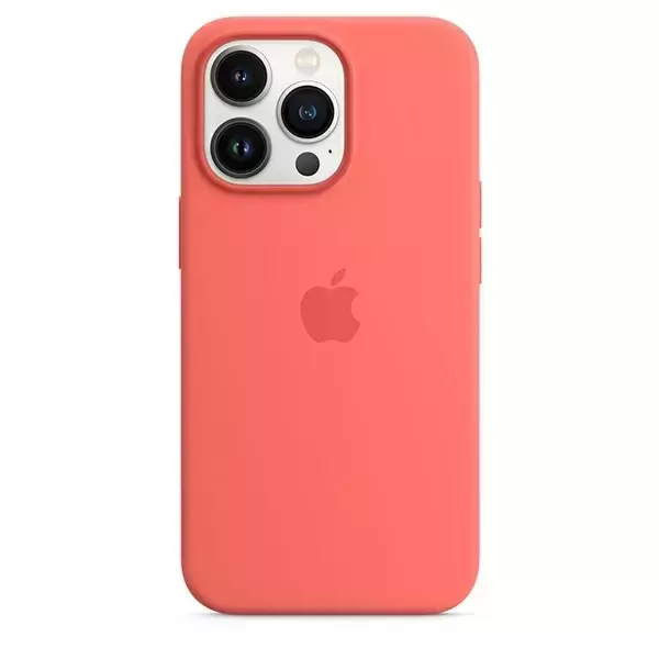 Oryginalne Etui ochronne na telefon Apple MM2E3ZM/A do Apple iPhone 13 Pro / 13 6,1" MagSafe róż pomelo/pomelo pink Silicone Case