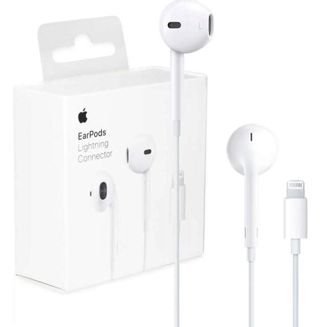 Oryginalne Słuchawki Apple EarPods MMTN2ZM/A ze złączem Lightning Białe