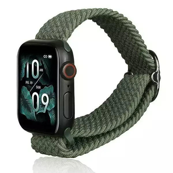 Pasek do smartwatcha Beline Textile do Apple Watch 42/44/45/49mm zielony /green