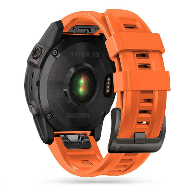 Pasek sportowy Iconband do Garmin Fenix 5 / 6 / 6 Pro / 7 Orange