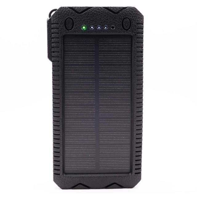 Powerbank Solarny Power Bank Szybko ładujący M1 20000mAh Czarny