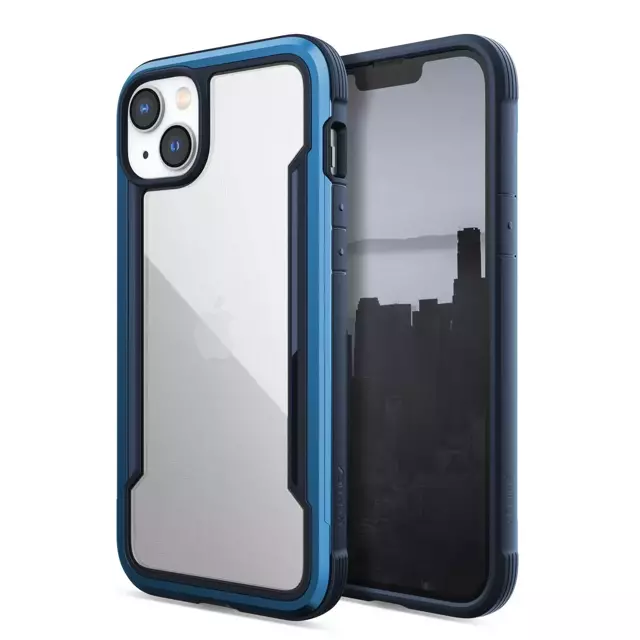 Raptic Shield Case etui iPhone 14 pancerny pokrowiec niebieski