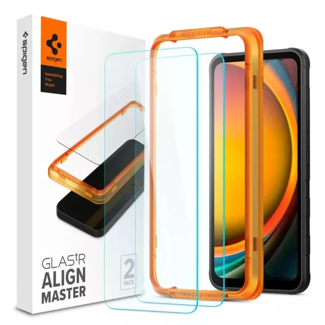 SZKŁO HARTOWANE SPIGEN ALM GLAS.TR 2-PACK GALAXY XCOVER 7 CLEAR