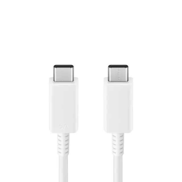 Samsung kabel USB-C - USB-C 5A 480Mb/s 1.8m biały (EP-DX510JWEGEU)