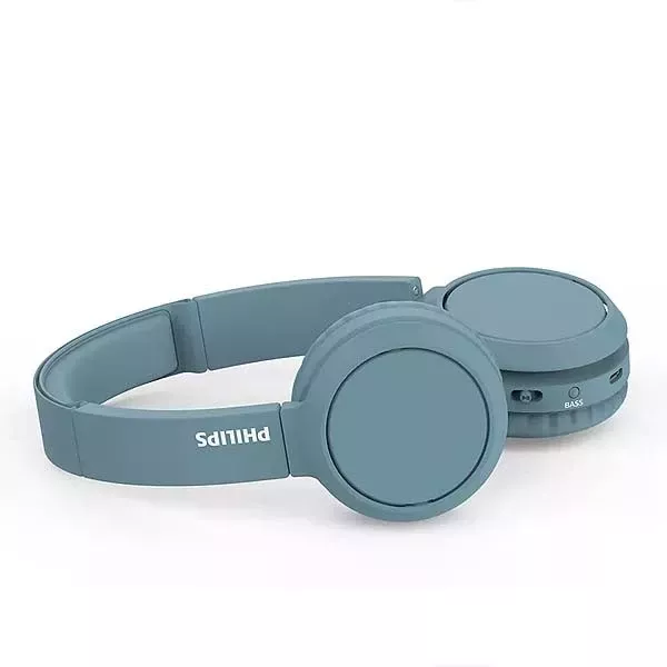 Słuchawki nauszne bezprzewodowe Bluetooth Philips niebieskie Tah4205bl/00