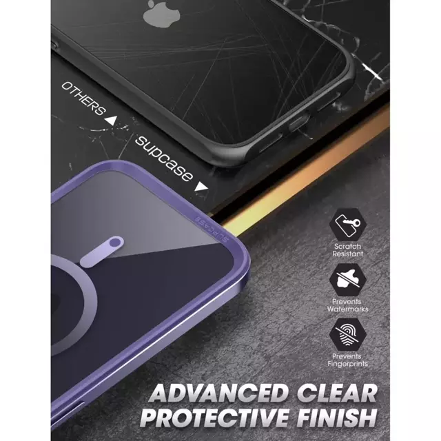 Supcase ub edge mag magsafe iphone 14 pro max deep purple