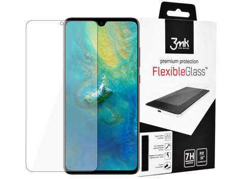 Szkło 3mk Flexible Glass 7H Huawei Mate 20