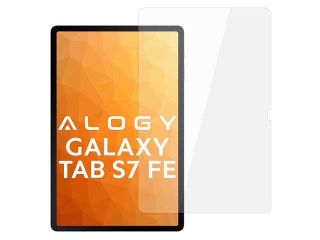 Szkło hartowane 9h Alogy na ekran do Samsung Galaxy Tab S7 FE 12.4 T730/T736B