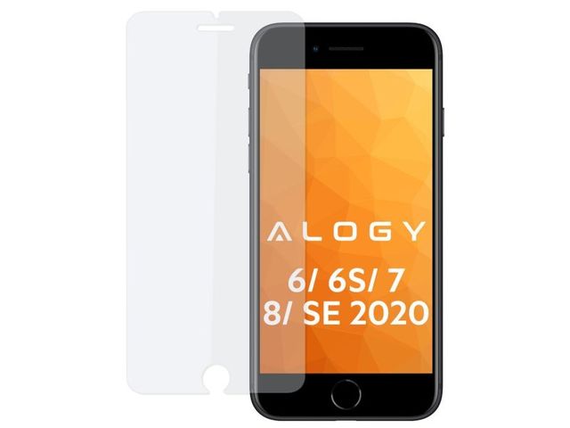 Szkło hartowane Alogy na ekran Apple iPhone 6, 6S, 7, 8, SE 2022/2020
