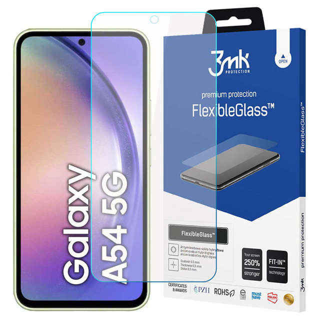 Szkło ochronne do Samsung Galaxy A54 5G - 3mk FlexibleGlass™