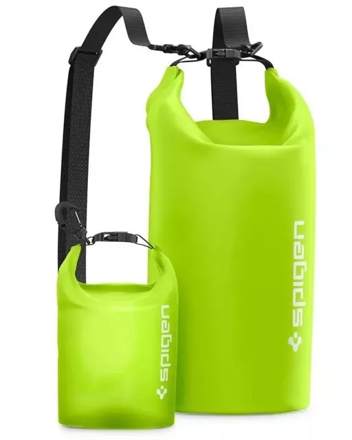 Torba Spigen Aqua Shield A630 wodoodporna 20 l + torba 2 l - zielona