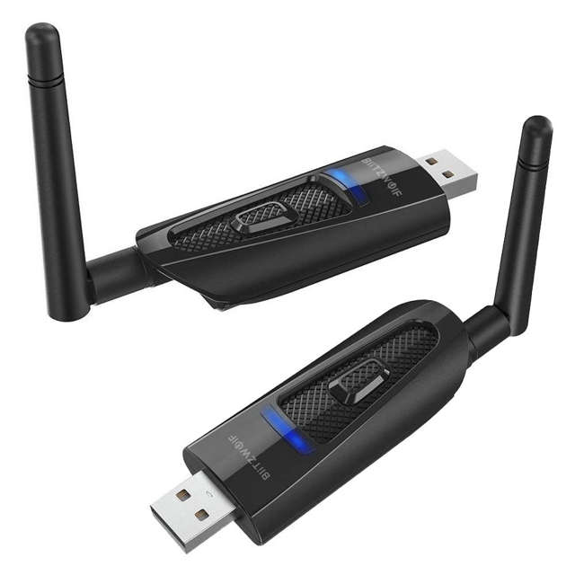 Transmiter nadajnik Bluetooth 5.0 BlitzWolf Pro USB + mini jack 3.5mm do PC TV